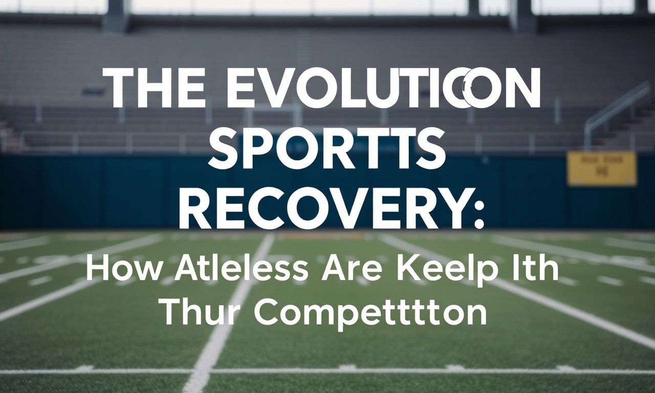 The Evolution of Sports Recovery: How Athletes Are Staying Ahead of the Game