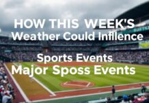 How This Week’s Weather Could Make or Break Major Sports Events How This Week's Weather Could Influence Major Sports Events